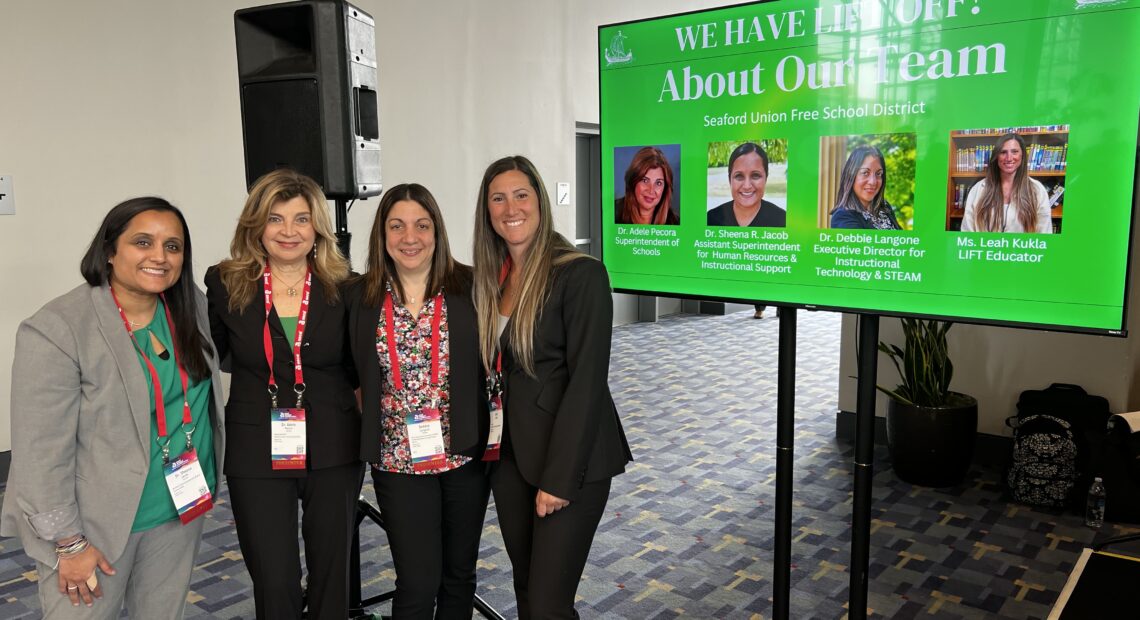 Seaford Team LIFTs Up Education Community At Conference