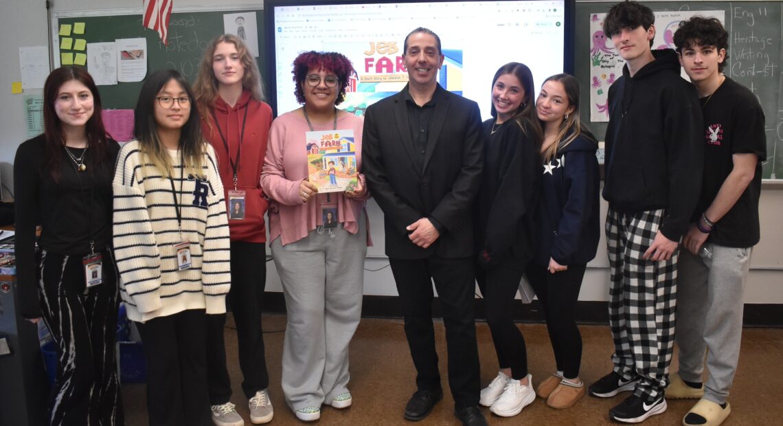 Budding Authors Find Inspiration At Wantagh High School
