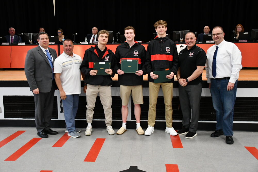 East Islip Board Of Education Honors Champion Athletes