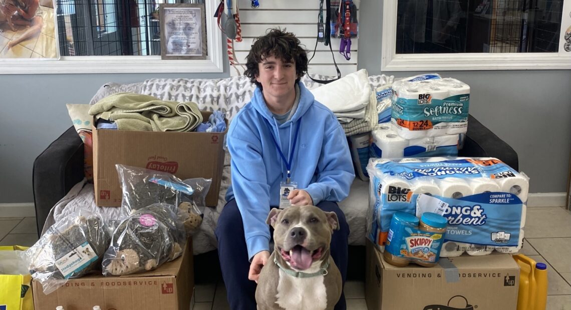 Islip Middle Schooler Max Kjeldsen Leads Animal Donation Campaign