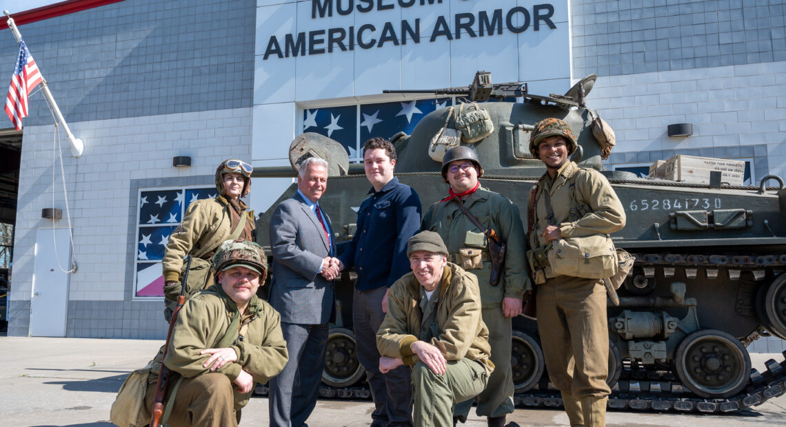 The Museum Of American Armor Awards Hofstra University Student An All-Expense Paid Trip To Normandy