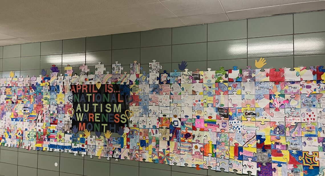 Tooker Avenue Recognizes Autism Awareness Month