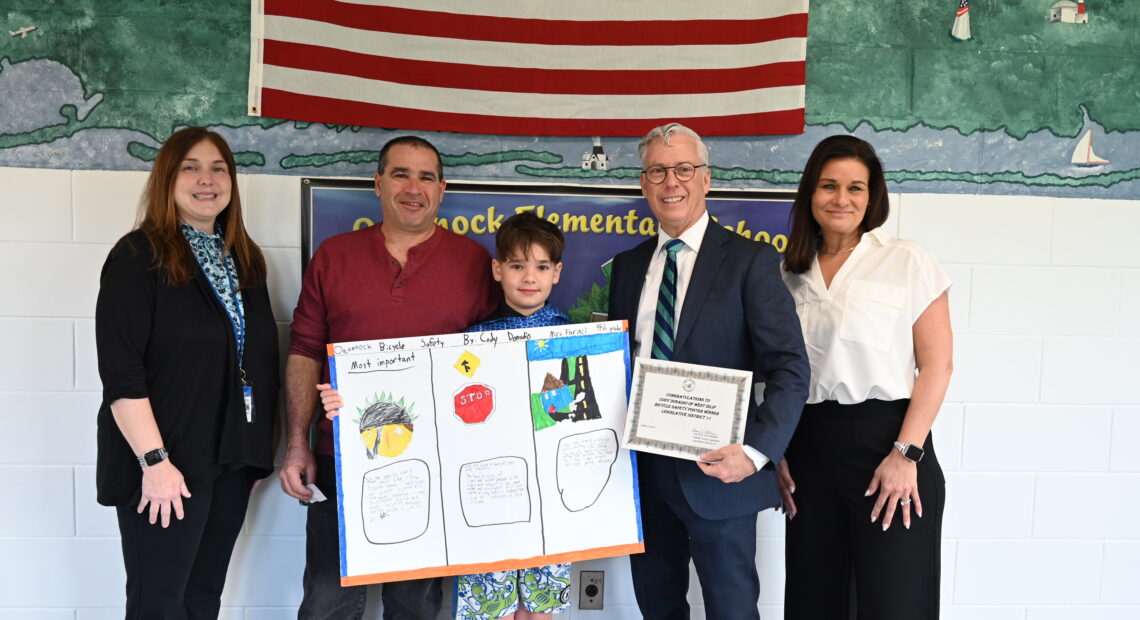 Fourth Grader Takes First In Poster Contest