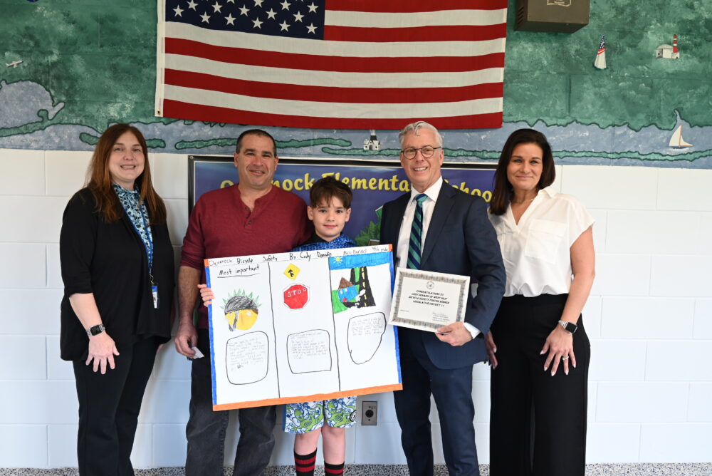 Fourth Grader Takes First In Poster Contest Long Island Media Group