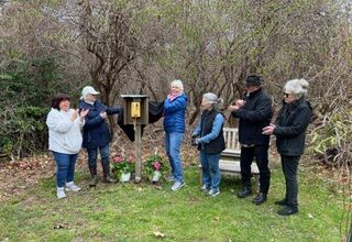 Memorial Garden In Islip, L.I. Installs A &#8216;Wind Phone&#8217; To Give Comfort To Those Grieving Loved Ones Lost To The Opioid Crisis