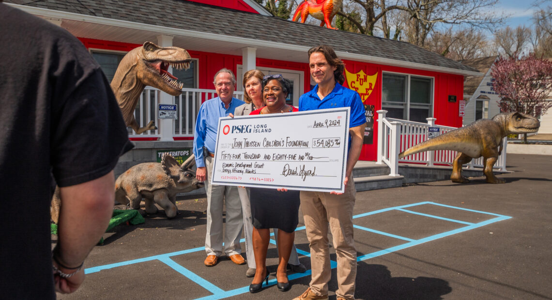 John Theissen Children&#8217;s Foundation&#8217;s New Family Fun Center Receives $50,000 Grant From PSEG Long Island
