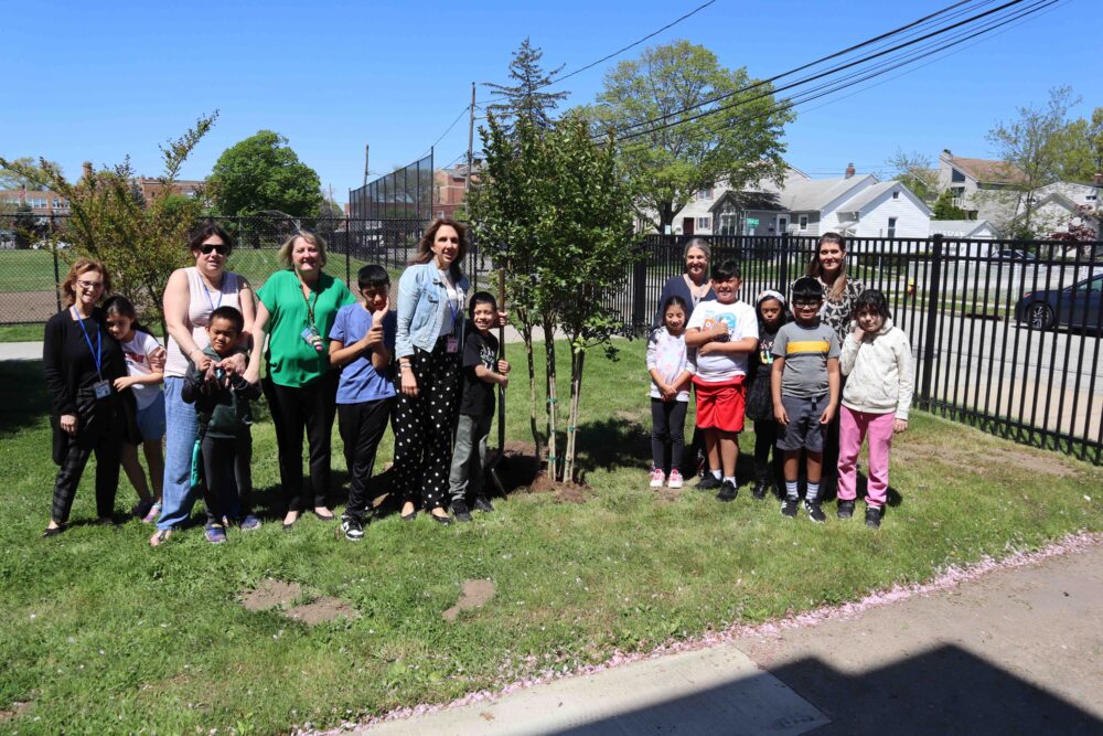 Spring Brings New Greenery At Winthrop Avenue School Long Island