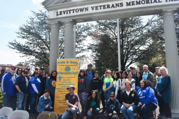 Volunteers Join Levittown Council In Earth Day Cleanup