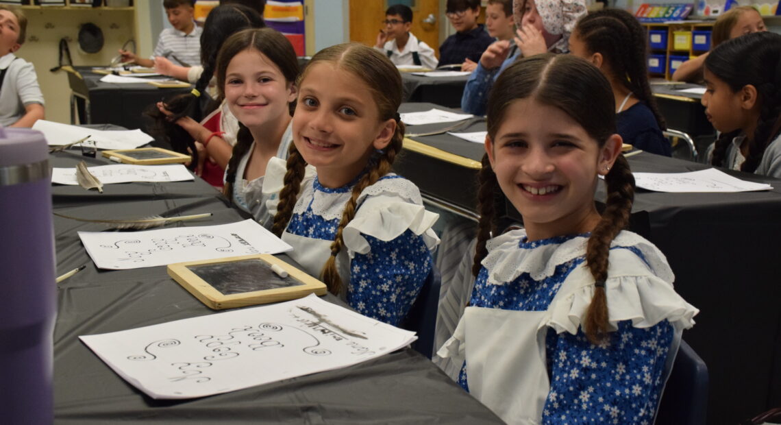 Fourth Graders Step Back In Time For Colonial Day