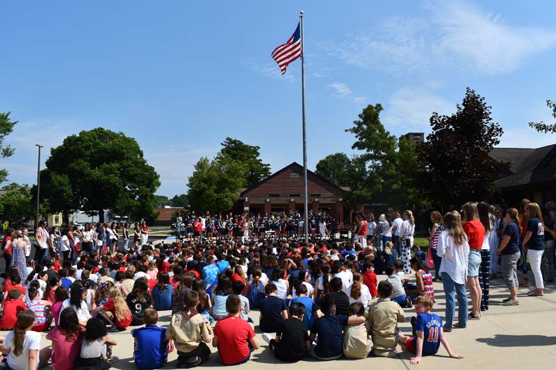 Smithtown Elementary School Celebrates &#8216;Flag Day&#8217;