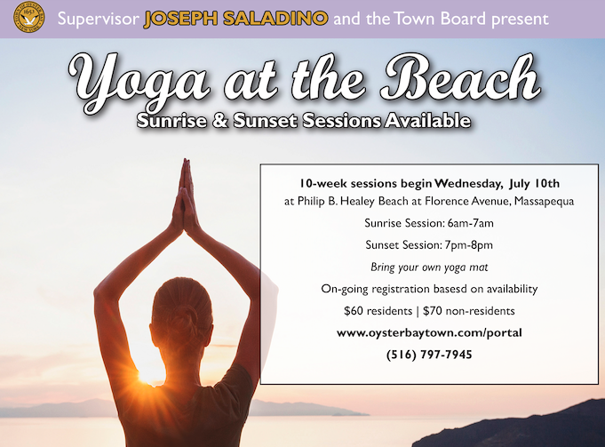 Town Offers New Beach Yoga Classes At Sunrise &#038; Sunset