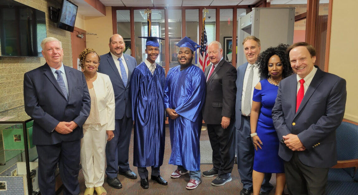 Legislator Koslow Congratulates Woodward Children’s Center Grads