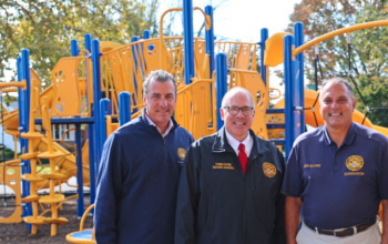 Town Officials Announce New Playgrounds in Hicksville