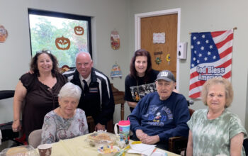 Legislator Tom Donnelly Joins  Spangle Drive Seniors for Fall Picnic