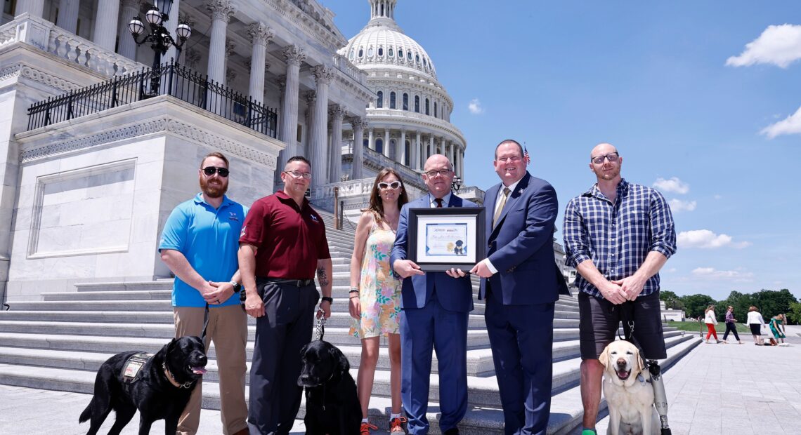 President of the United States Signs The Working Dog Commemorative Coin Act Into Law