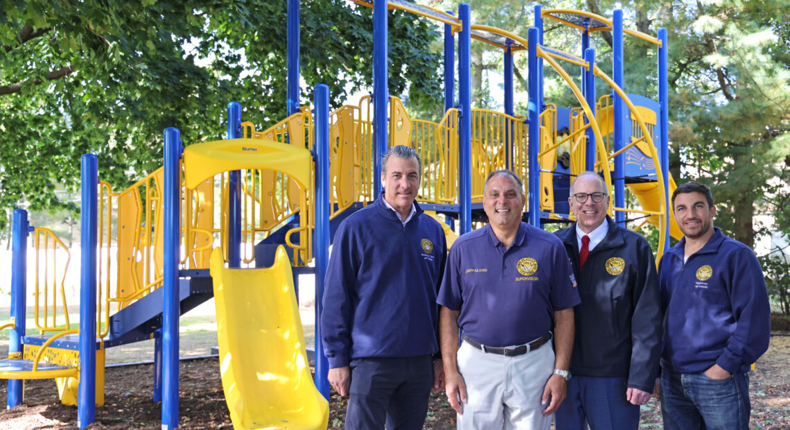 Town Officials Announce New Playgrounds In Bethpage