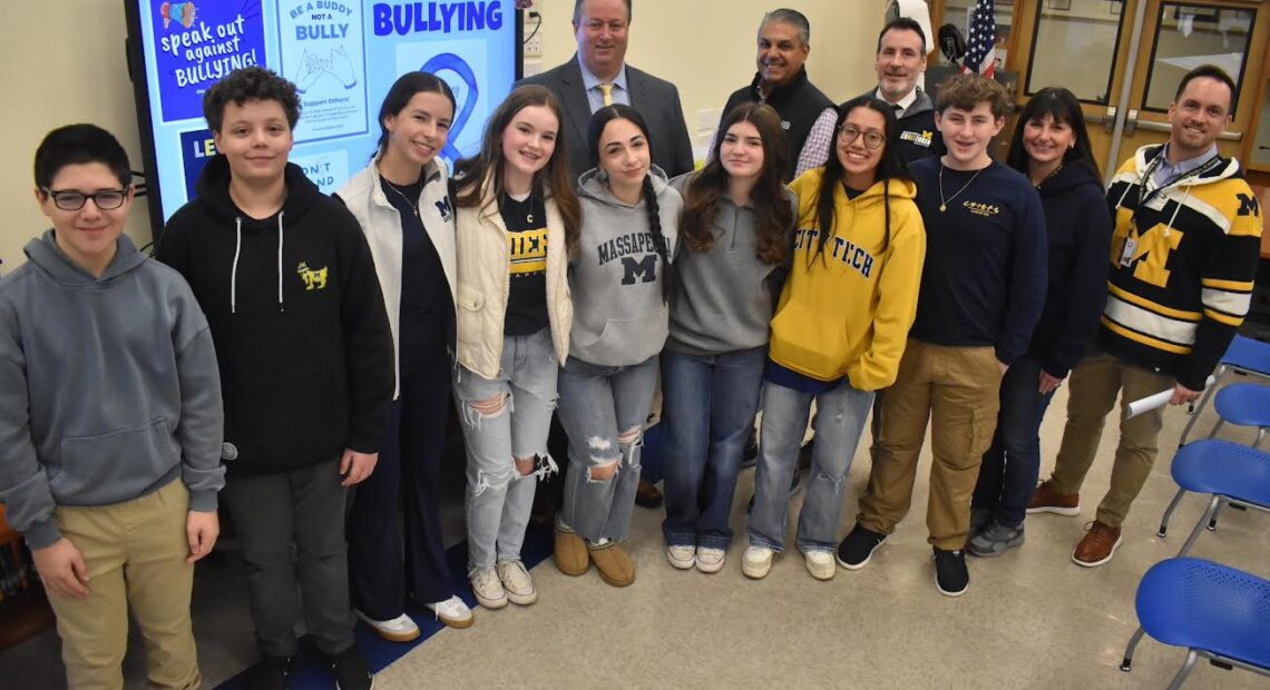 High School Role Models Share Wisdom With Massapequa Sixth Graders