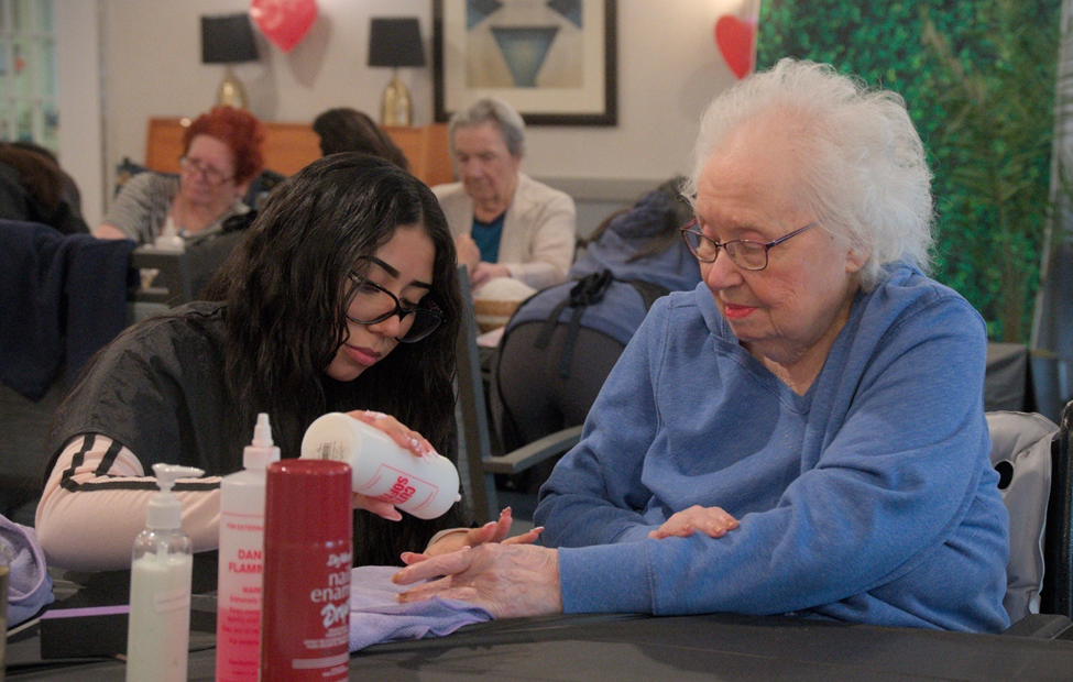 Cosmetology Program Celebrates CTE Month With Makeovers and Meaningful Relationships