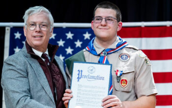 Legislator Flotteron Honors Eagle Scout with Troop 205