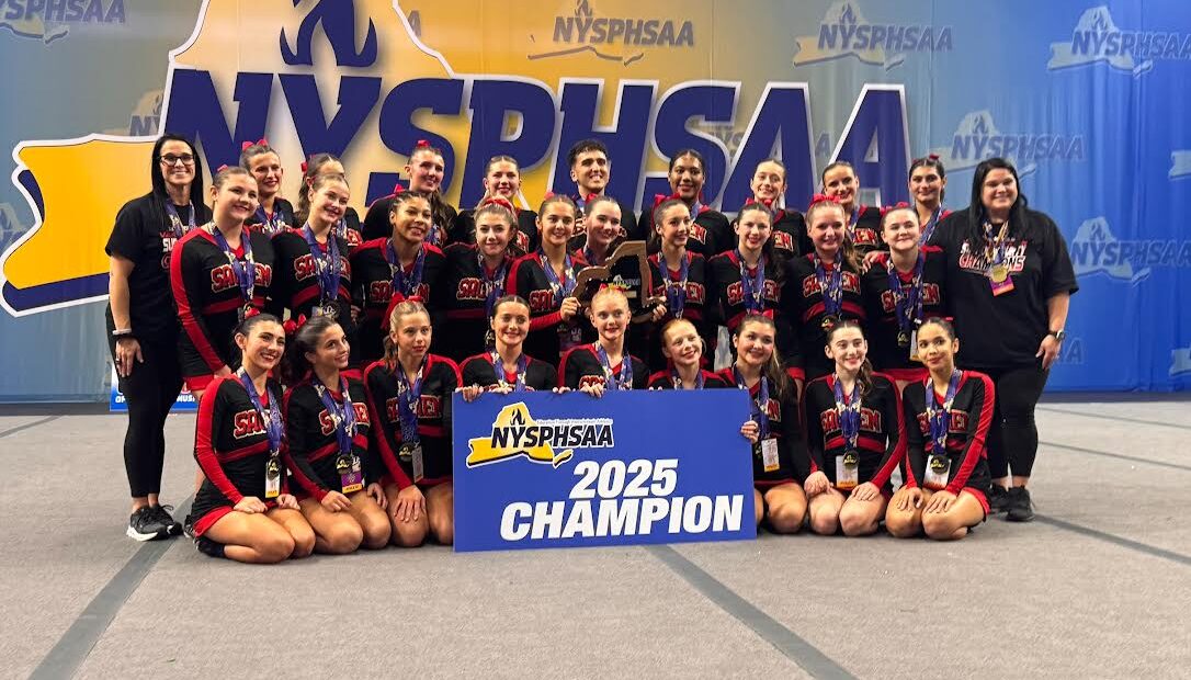 Sachem East cheerleading secures back-to-back state championships