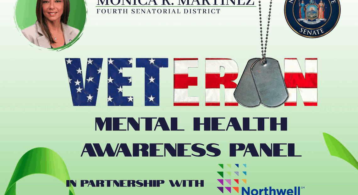 NYS Sen. Martinez to Host Veterans Mental Health Panel