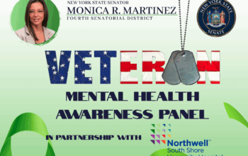 NYS Sen. Martinez to Host Veterans Mental Health Panel