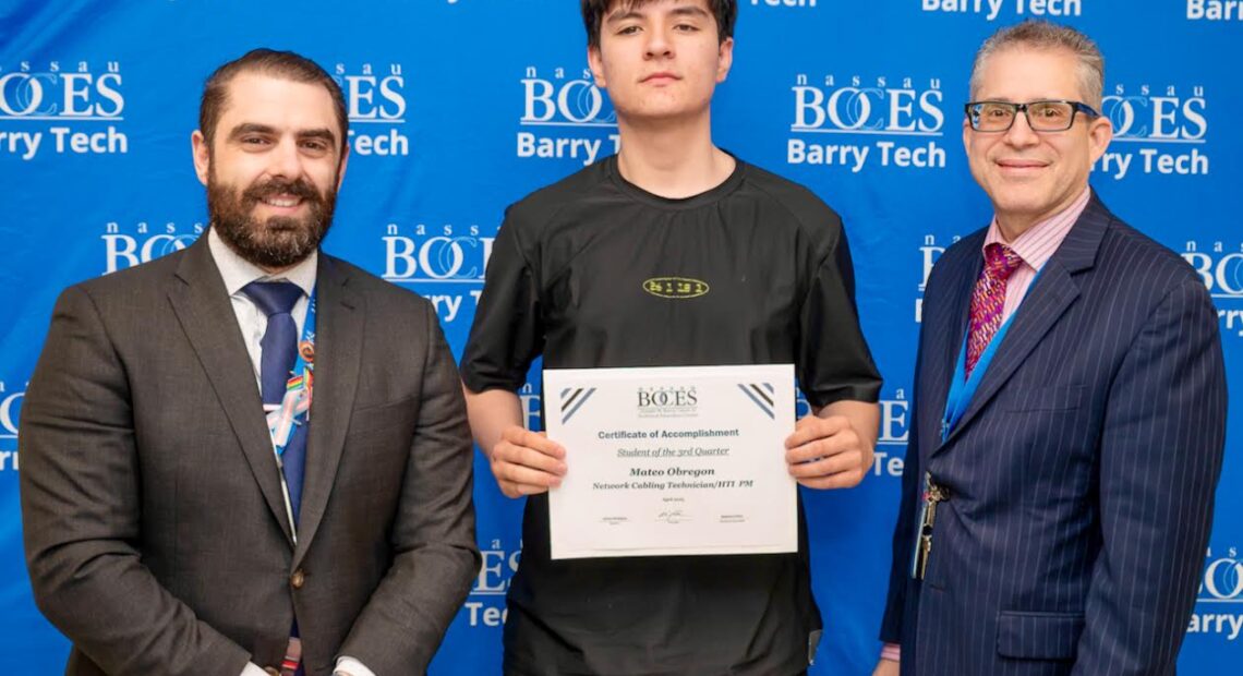 Massapequa Teen Named Student Of The Quarter By Nassau BOCES