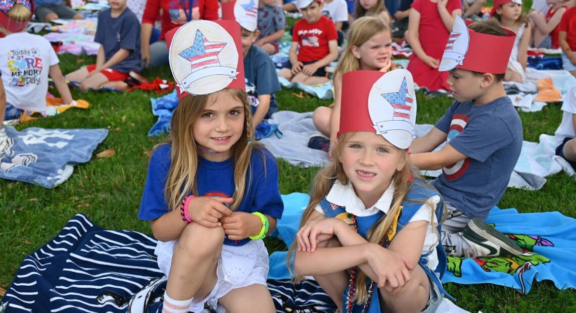 Paul J. Bellew Elementary Honors Flag Day