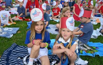 Paul J. Bellew Elementary Honors Flag Day