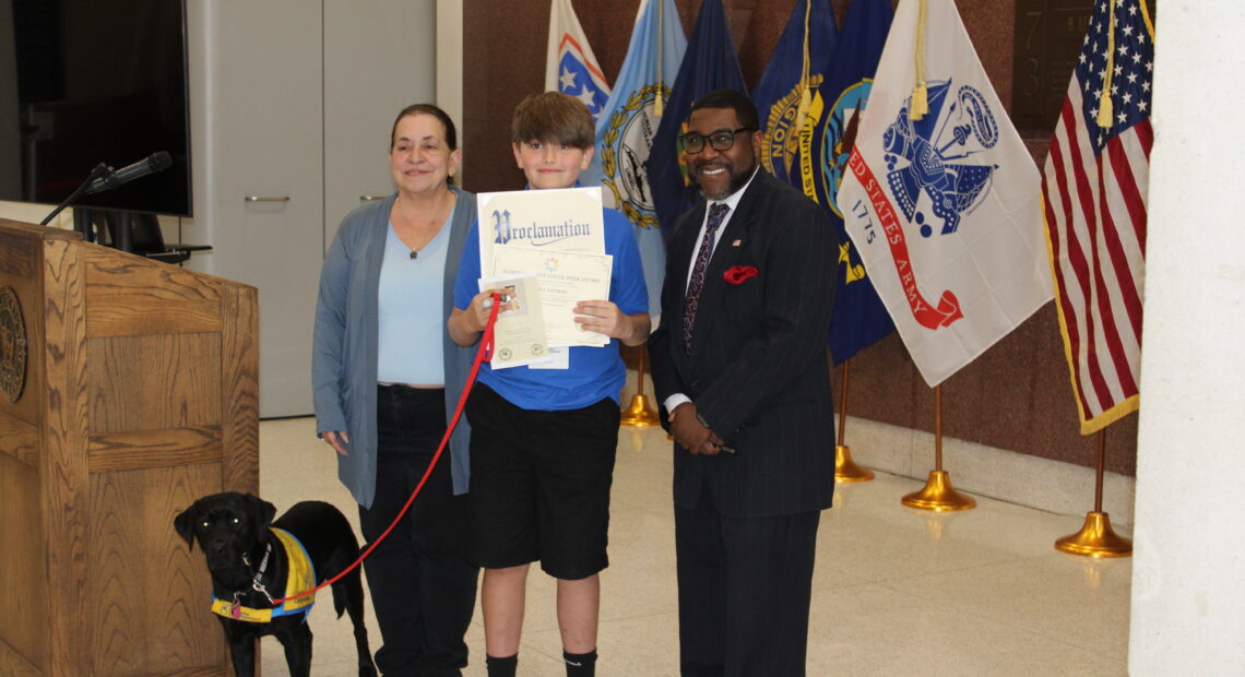 Legislator Leslie Kennedy Honors Local Samoset 6th Grader With Youth Award