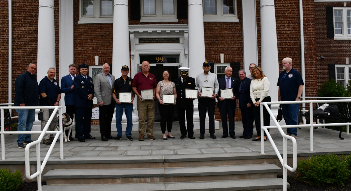 Town of Smithtown Recognizes Local Veterans At Town Hall