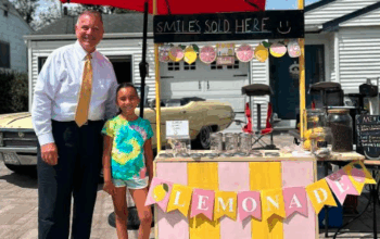 Senator Rhoads Proudly Supports Young Bellmore Entrepreneur