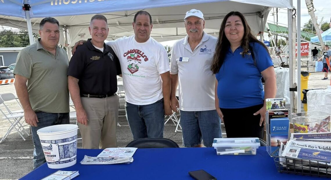 Senator Rhoads Joins the Fun At Annual Bethpage Street Fair