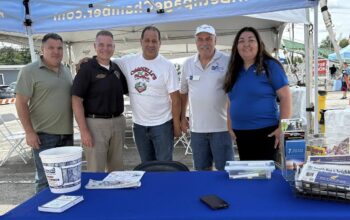 Senator Rhoads Joins the Fun At Annual Bethpage Street Fair