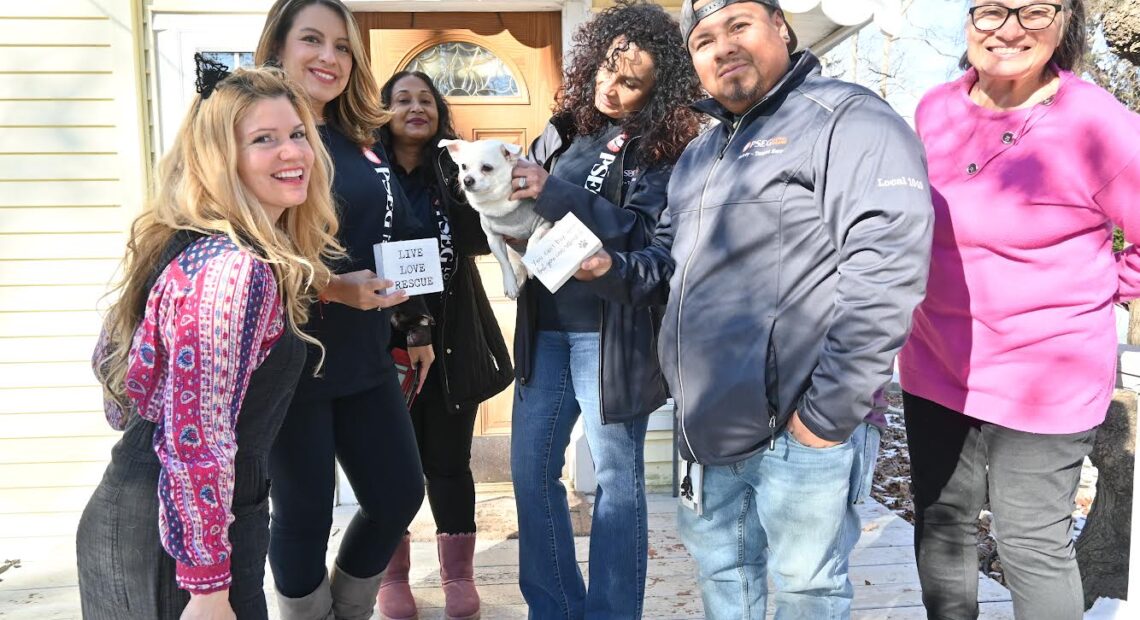 PSEG Long Island Employees Make Donation To Pet Rescue