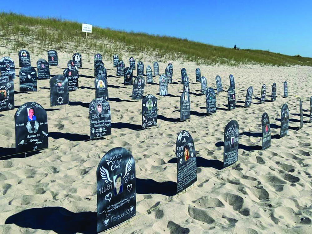 2nd Annual Trail Of Truth March To The Sea Brings Powerful Visual Memorial To Long Island Families
