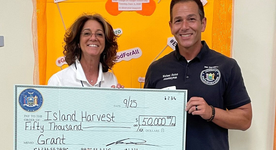 Assemblyman Durso And Island Harvest Host 4th Annual Assembly ‘Assemble Day’ During Hunger Action Month