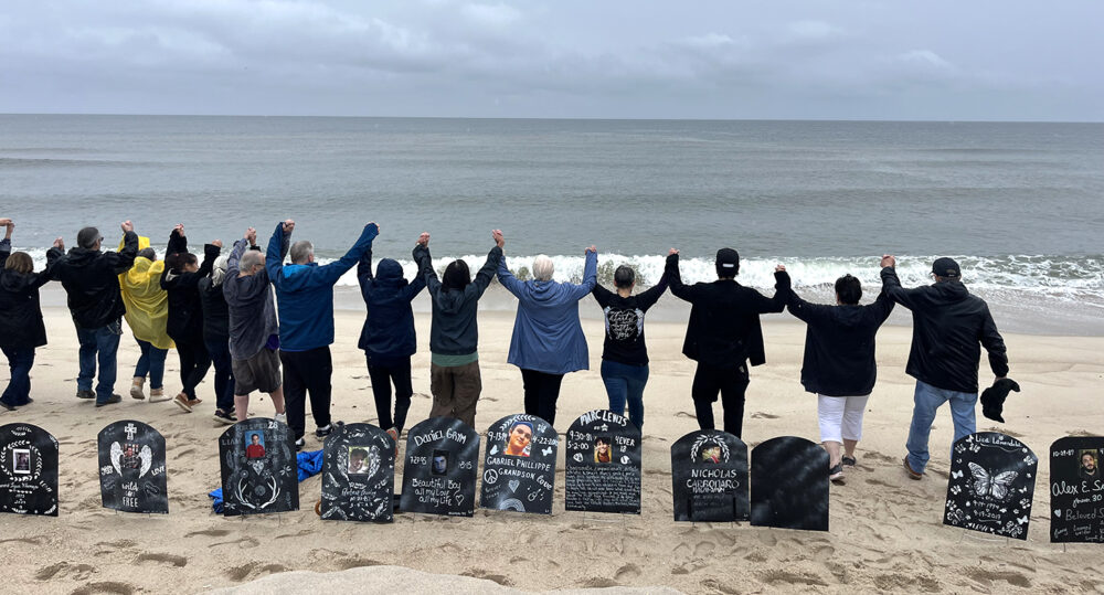 2nd Annual Trail Of Truth March To The Sea Brings Powerful Visual Memorial To Long Island