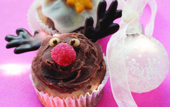 Chocolate Reindeer Cupcakes