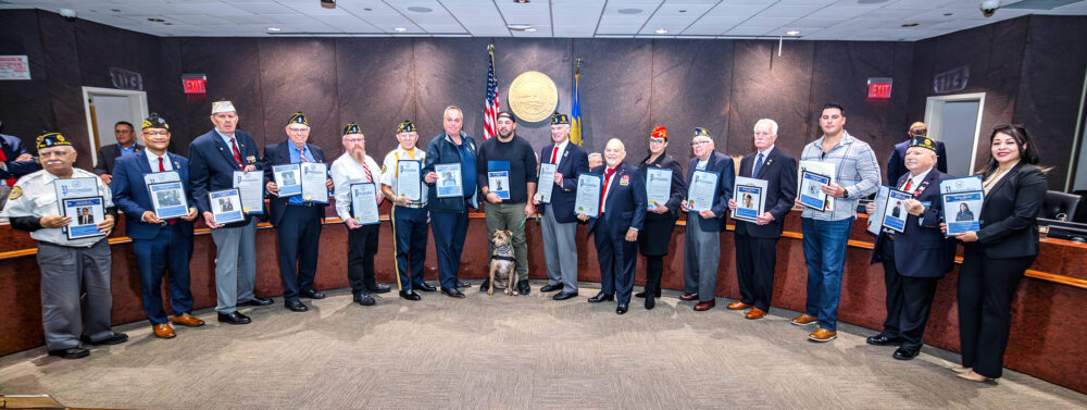 Presiding Officer McCaffrey Recognizes Veteran Of The Year, Paul Buffa Sr.