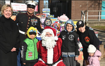 Supervisor Ferretti Teams Up With Santa Claus And The United States Marines To Deliver Toys For Tots