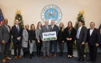 Town Of Babylon Dedicates Field Of Dreams To Presiding Officer McCaffrey
