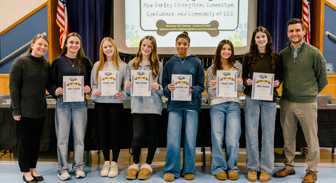 Bethpage BOE Celebrates Champions And Therapy Dog Program