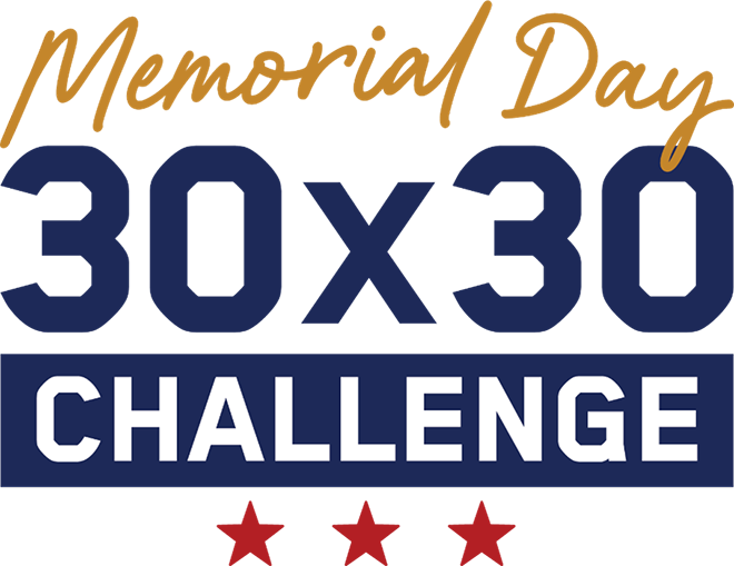 Hope For The Warriors&rsquo; 30×30 Memorial Day Challenge