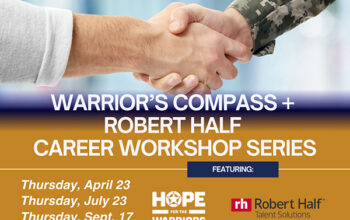Hope For The Warriors To Host Free Virtual Career Workshops For Military Community