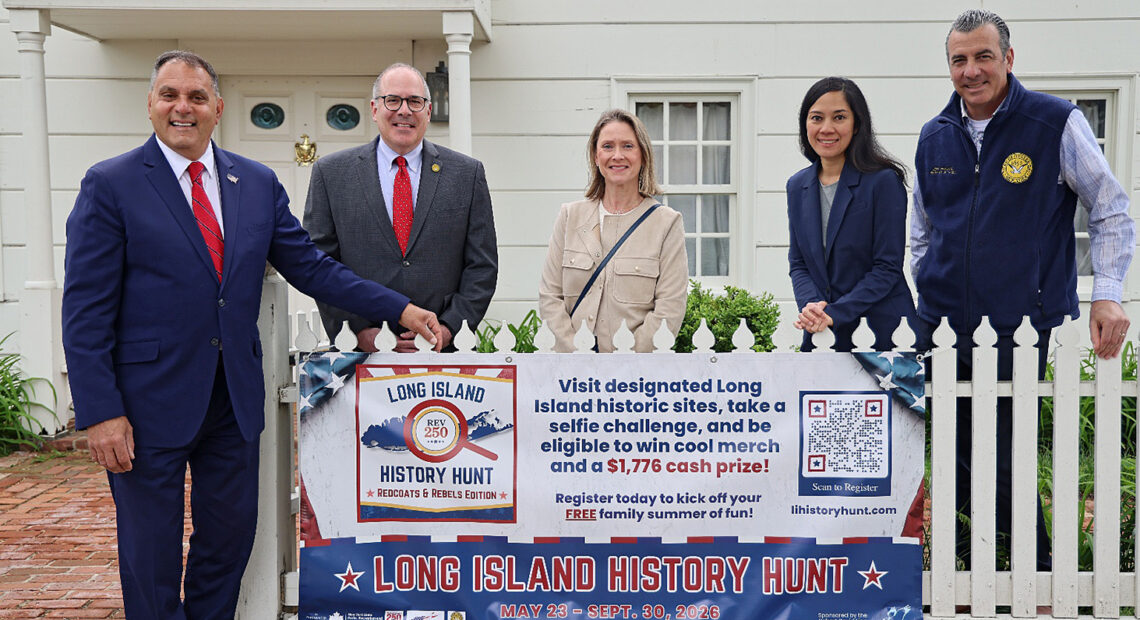 Saladino Launches &lsquo;History Hunt&rsquo; Across Long Island  For America&rsquo;s 250th