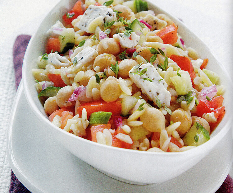 Tangy Cheese Gives This Salad A Kick