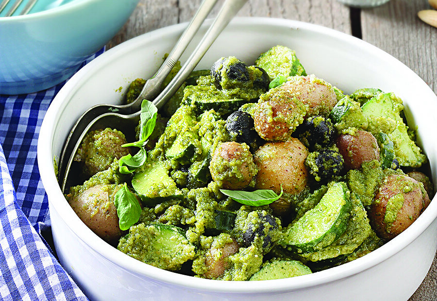 A staple summer side dish with a fresh and tasty twist