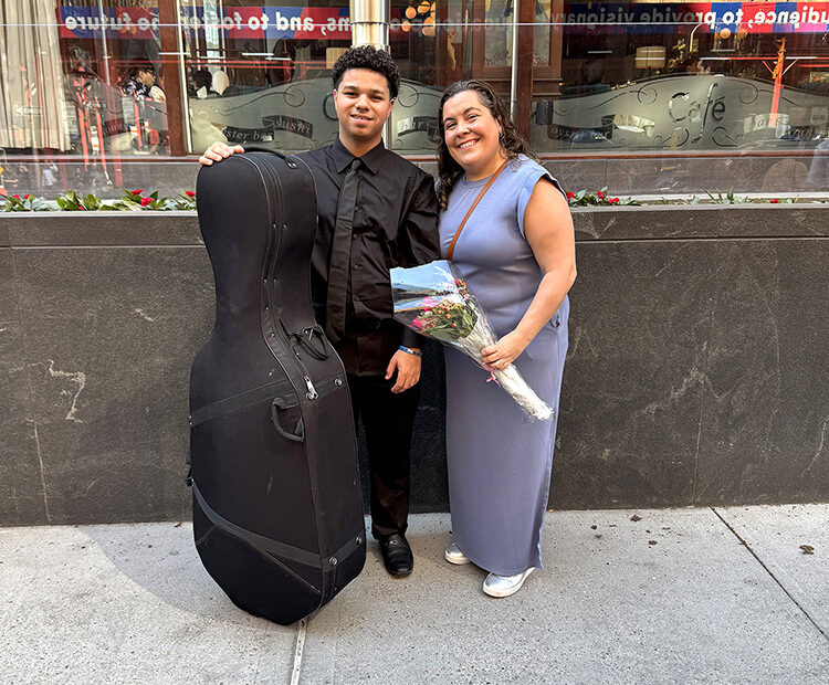 High School Musician Performs At Carnegie Hall
