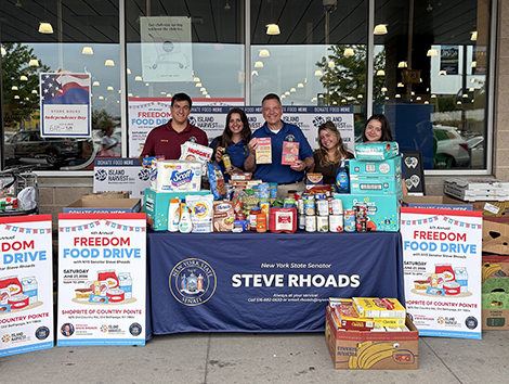 4th Annual Freedom Food Drive Collects Over 1,000 Pounds of Food For Families In Need